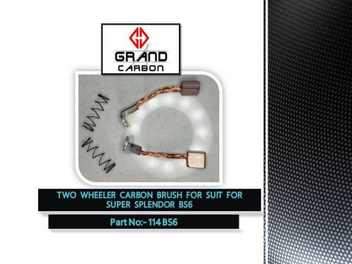 Self Starter Carbon Brush is Suitable For Super Splendor BS-6