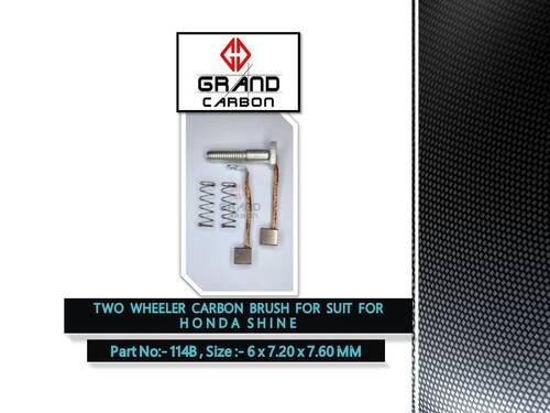 Carbon Brush Suitable For Honda Shine, Part No. 114B