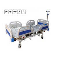 Hc 104(E) Three Functions Electric Bed - Color: Blue