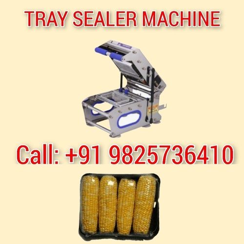 corn tray sealer packaging machine