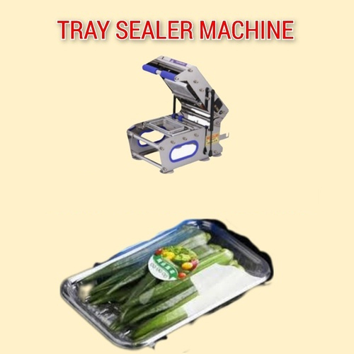 Ladyfinger tray sealer packaging machine