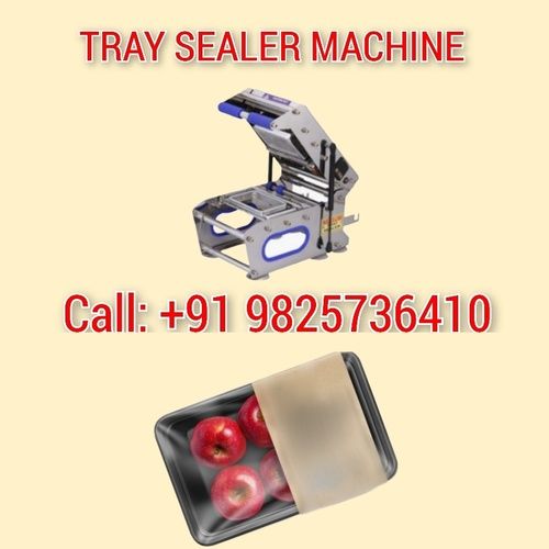 Apple tray sealer packaging machine