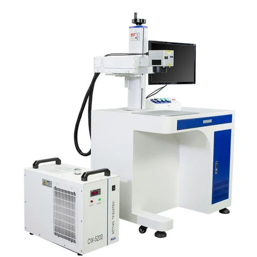 Metal Laser Marking Machine - 100x100mm CO2 Laser, New Condition with Warranty