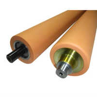 Synthetic Rubber Roller - Nitrile Rubber, 0-1000 Millimeters, Black | Lightweight, Coated Surface For Enhanced Performance And Longevity