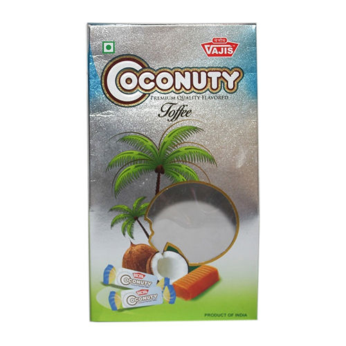 Coconut Toffee Chocolate Packaging Box - Material: Paper