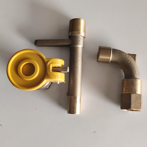 Brass Quick Valve And Elbow With Key