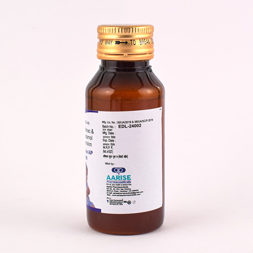 60ml Aceclofenac And Paracetamol Suspension