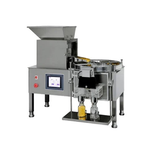 Automatic Two Head Disk Type Tablet Counter And Filler Machine