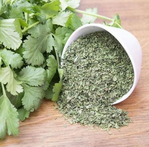 Dehydrated Coriander Leaves