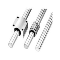 Linear Motion Bearing With Shaft - Induction Hardened En Material, 16-125mm Diameter, 3-6m Length, 50-58 Hrc Hardness | Silver Finish, High Tolerance, Iso F7/f8 Specifications