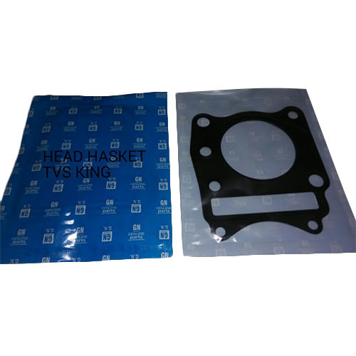 3 Wheeler Tvs King Head Gasket - Color: Black