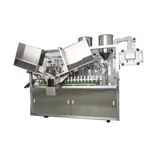 Hij-Tf120 Automatic Aluminum Tube Filling And Sealing Machine - Color: Silver