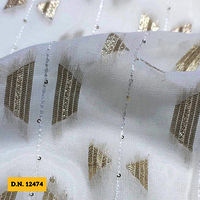 Shop now Jacquard Georgette Dyeable Fabrics