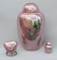 Brass Pewter Finish Classic Cremation Urn for Human Ashes,Traditional Funeral Urns Wholesale Supplies