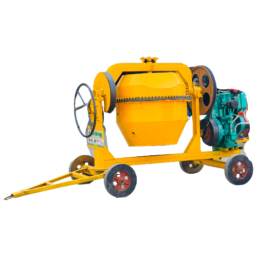 Concrete Mixture Machine Single Chassis