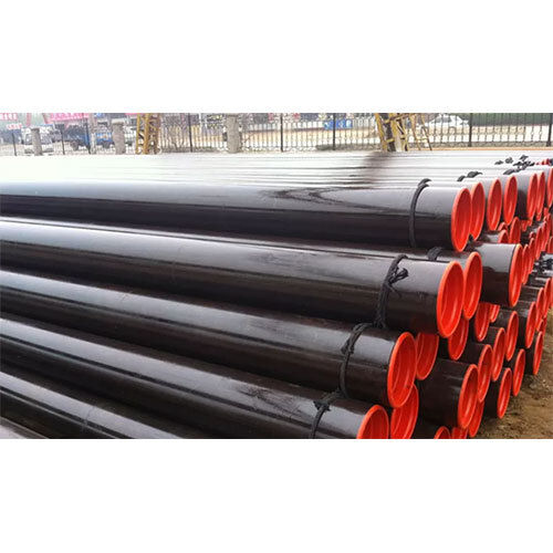 Mild Steel Astm A333 Gr 2 Seamless Ibr Pipes - Color: Black