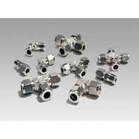 Stainless Steel Tube Fittings - Round Section Shape, Silver Finish | Astm Standard, 1 Year Warranty