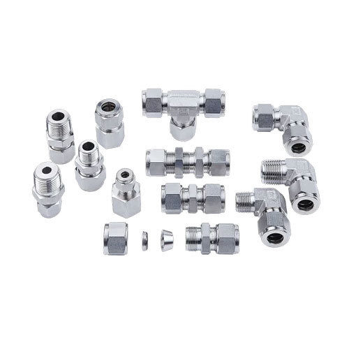 Instrumentation Union Fittings - Color: Silver