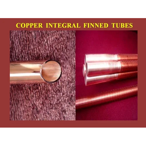Copper Integral Finned Round Tube