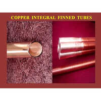 Copper Integral Finned Round Tube - Length: 3  Meter (m)