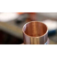 Silver Bearing Copper Tube - High-quality Alloy, Round Shape, Polished Copper Finish | Durable, Versatile For Hvac, Refrigeration, And Plumbing Applications