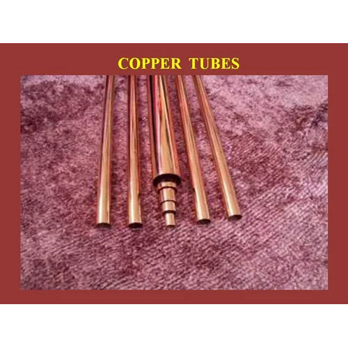 Grade 9010 Cupro Nickel Tubes - Color: Copper