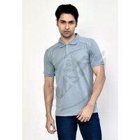 Jaqcuard Collar T-shirt