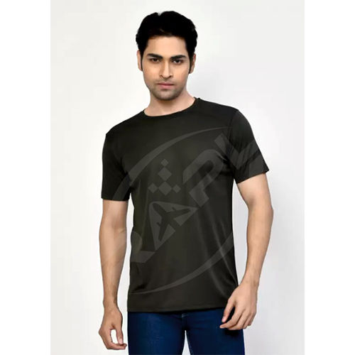 Jaqcuard Round Neck T-shirt