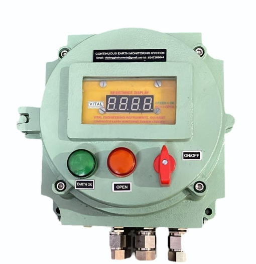 Flp Wp Continuous Earth Monitoring System With Resistance Display - Cems0121 Rm