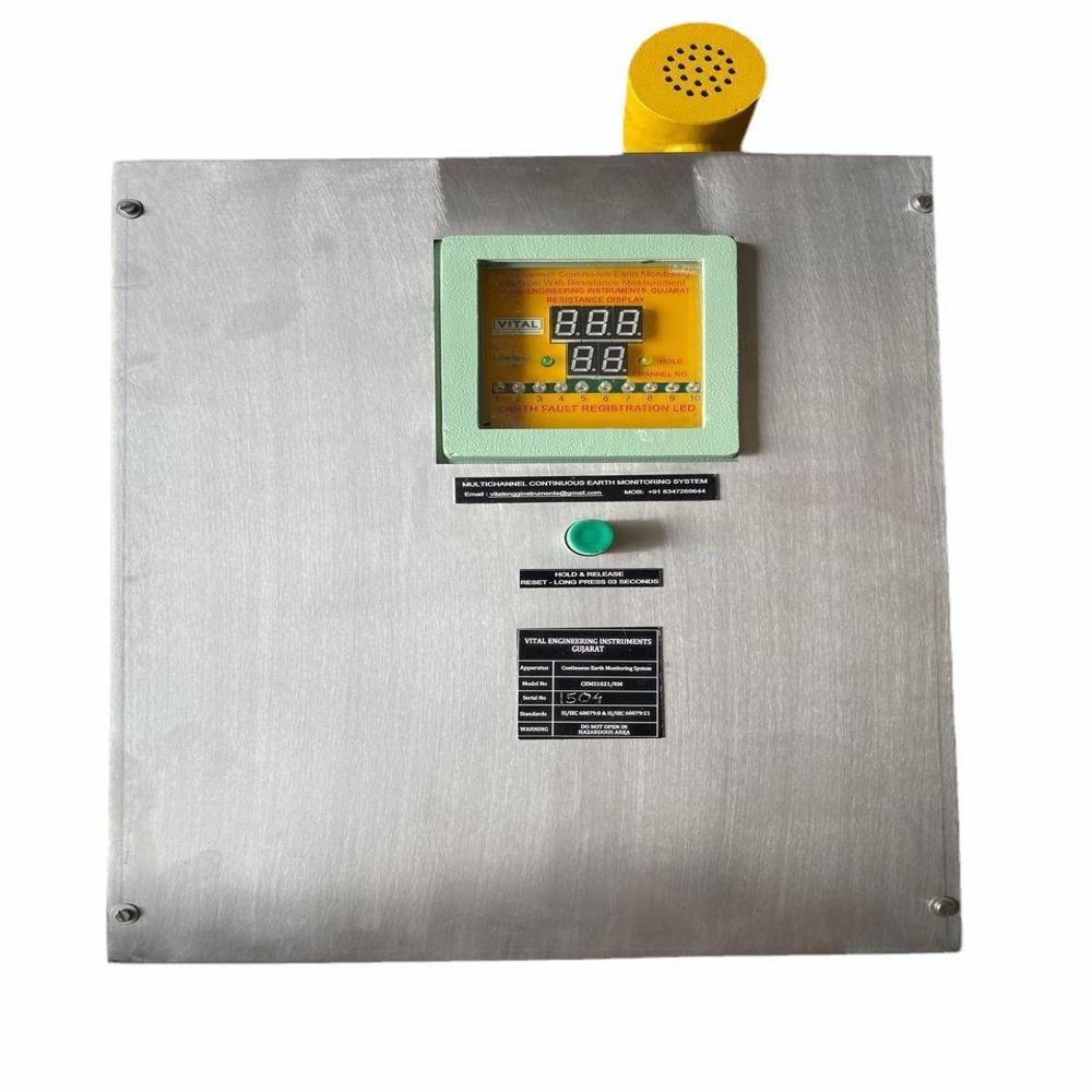 Flameproof 10 Channel Continuous Earth Monitoring & Interlocking System