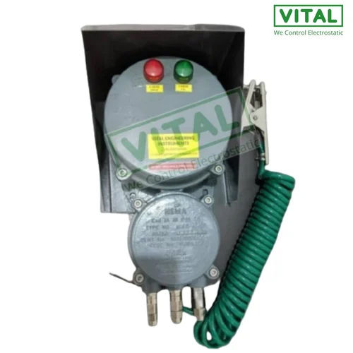 Intelligent Tanker Static Grounding Device - Color: Grey