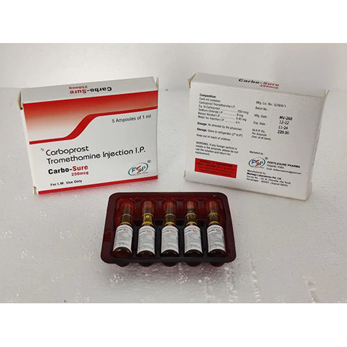 Carboprost Tromethamine Injection - Physical Form: Liquid