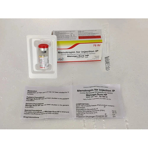 Hmg Injection (Menotropin) 75 Iu 1Ml - Physical Form: Liquid