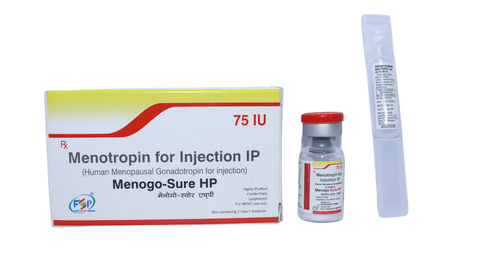 Hmg Injection (Menotropin) 75 Iu 1Ml - Packaging Type: Box