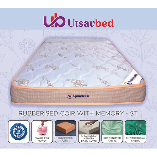 6 Inch Rubberised Coir With Memory ST Mattress