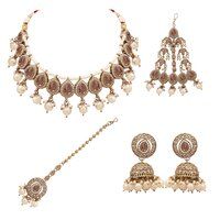 Traditional Wedding Jewellery set| Wedding Collection | Reverse AD Necklace| Choker Necklace set| Bridal Necklace set| gift for her