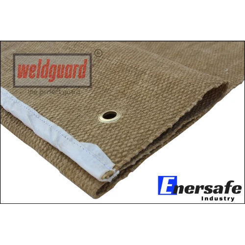 Ceramic Vermiculite Coated Welding Blanket