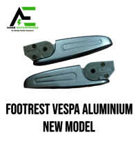 FOOTREST VESPA ALLUMINIUM NEW MODEL