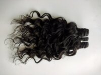 Raw Indian Temple Virgin Natural Curly Human Hair Bundle