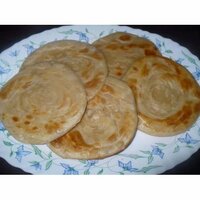 Frozen Veg Paratha - Whole Wheat Flour, Flaky Layered Texture | Versatile Indian Flatbread Perfectly Accompanies Curries, Gravies & Chutneys