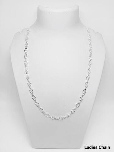 New Design 92.5 Silver Ladies Chain