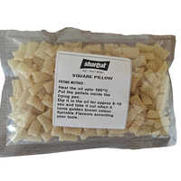 Square Pillow Papad - Dehydrated Potato, 1 Kg Bag | Crispy Fried, Salty Flavor, 12 Days Shelf Life, Perfect For Snacking Or Dipping