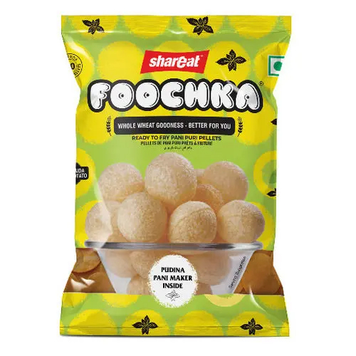 200 GM Pani Puri Packet With Mint Pani Maker Flavor Sachet