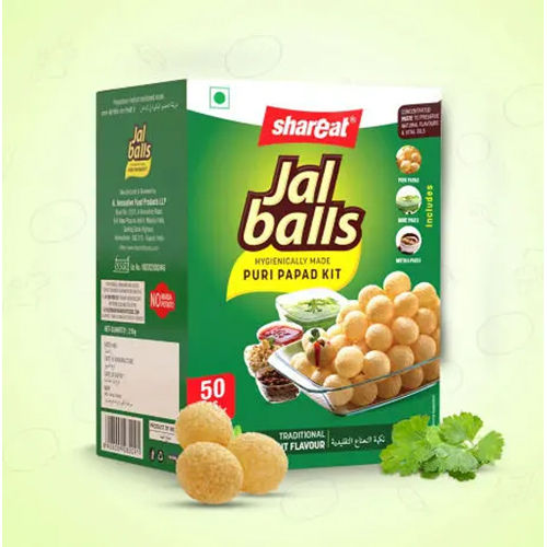 Pani Puri Mint Flavour Kit - Packaging: Bag