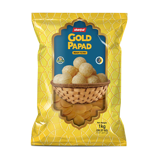 1 KG Gold Papad Puni Puri