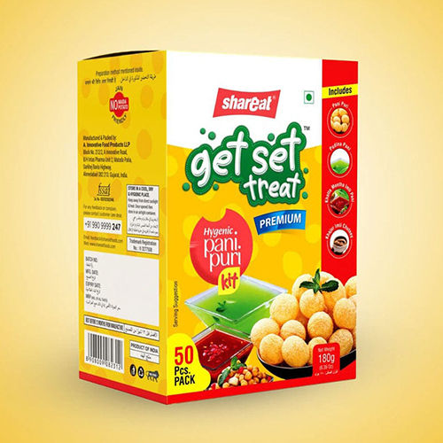 50 Pcs Pani Puri Kit