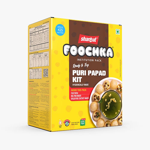 Pani Puri Papd Kit - Packaging: Box at Best Price in Ahmedabad | A ...