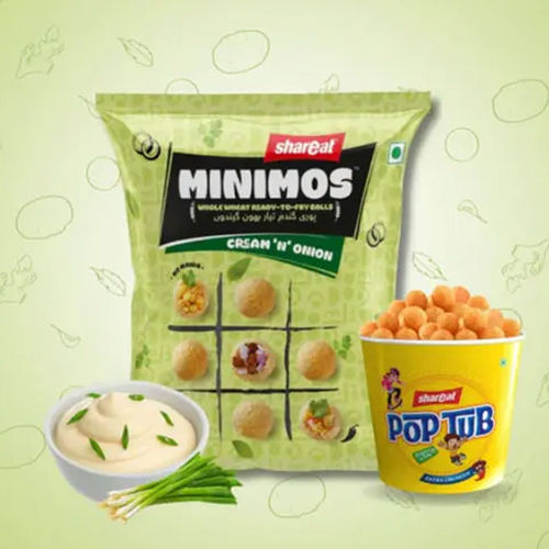 Minimos Cream N Onion Ready-To-Fry Magic Balls - Feature: Superior Quality