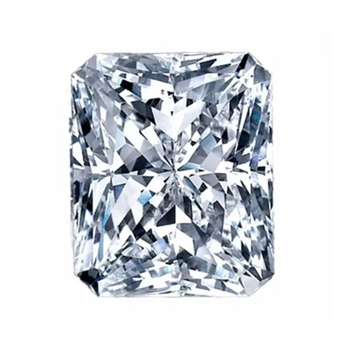 D White Color Vvs Clarity Grade Genuine Moissanite Radiant Cut Moissanite Diamonds - Size: Various