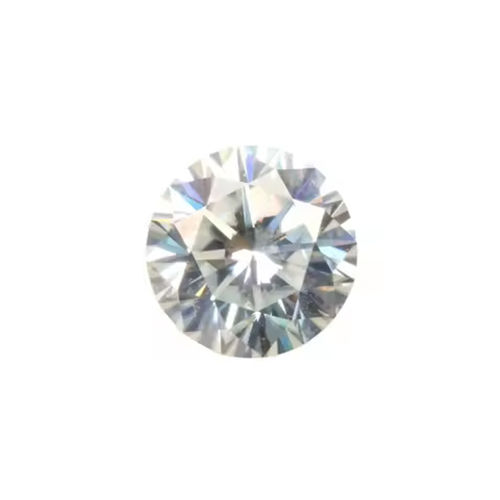 Round Brilliant Cut Genuine Moissanite Diamonds White G-H Color Vs - Vvs Clarity Luxury Stones - Size: Various